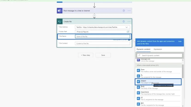 Aliran MS: Bagaimana Untuk Muat Naik Dalam SharePoint Melalui E-mel