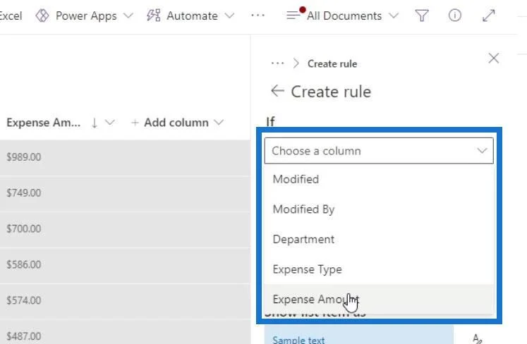 Lihat Pemformatan Dalam SharePoint