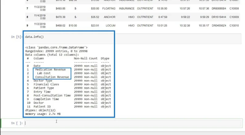Verwenden von Python in LuckyTemplates |  Datensatz- und String-Funktion