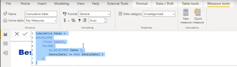 Tutorial LuckyTemplates DAX Mengenai Perbandingan Terkumpul