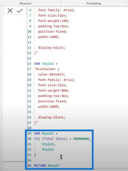 Visual Tersuai Dalam LuckyTemplates: Ketahui Cara Mengawal Sifat Fon Dalam DAX