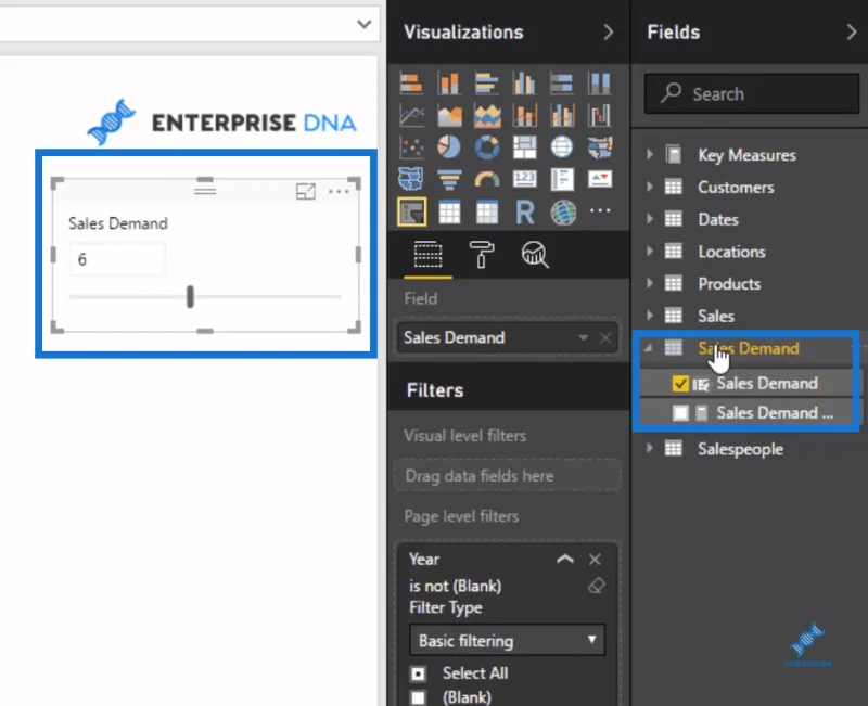 Funzionalità del parametro "What-If" di LuckyTemplates