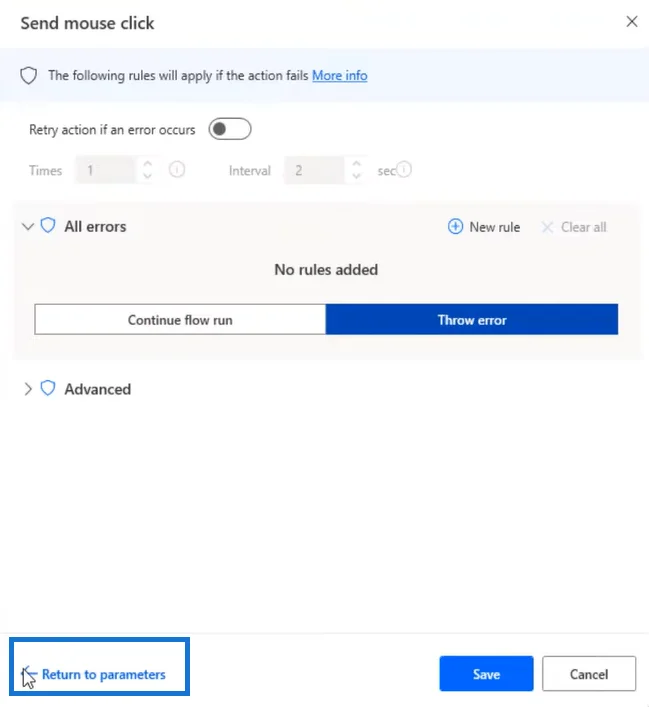 Power Automate Desktop&nbsp;: comment utiliser la fonction Envoyer un clic de souris