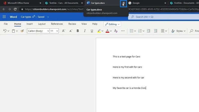 Auschecken und Einchecken von SharePoint-Dateien