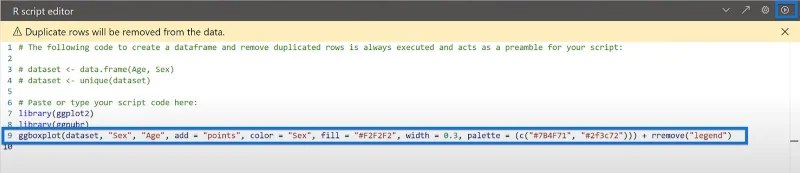 Menggunakan R Dalam LuckyTemplates: Mencipta Visual Kompleks