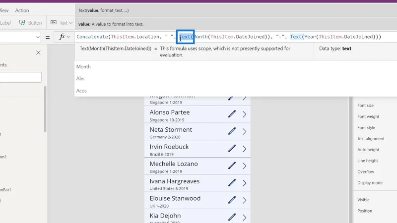 Tutorial Microsoft Power Apps |  Menyemak Ralat