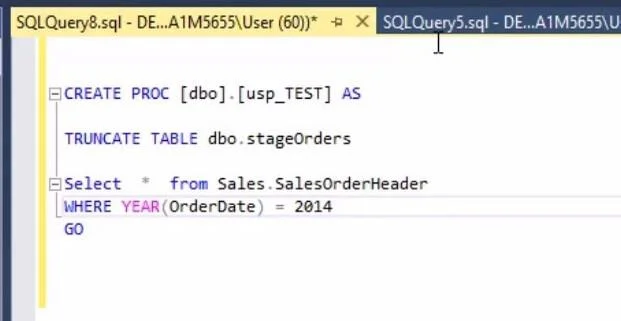 Prosedur Tersimpan Dalam SQL |  Gambaran keseluruhan
