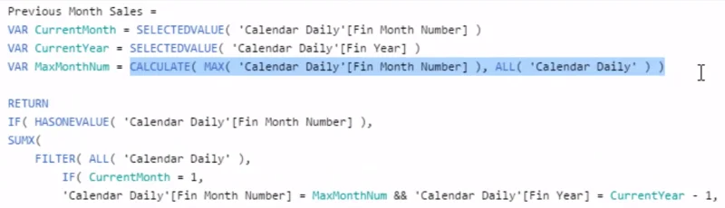 Kalendar Tersuai LuckyTemplates: Mengira Untuk Perubahan Bulan Pada Bulan – 445 Kalendar