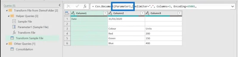 Power Query: Gabungkan Fail Dari Berbilang Folder