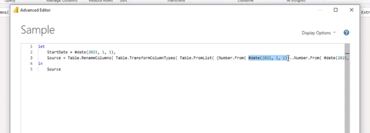 Power Query M: Corak 0-1 Bergantian Dalam Jadual Tarikh