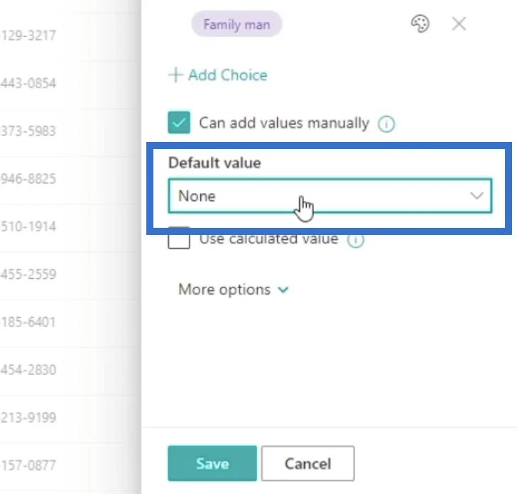 Menambah Medan Pilihan SharePoint Dalam Senarai