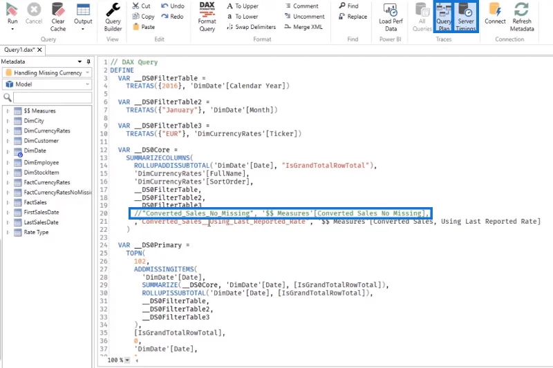 Menyelesaikan Kadar Mata Wang Yang Hilang Dengan Power Query Dalam LuckyTemplates