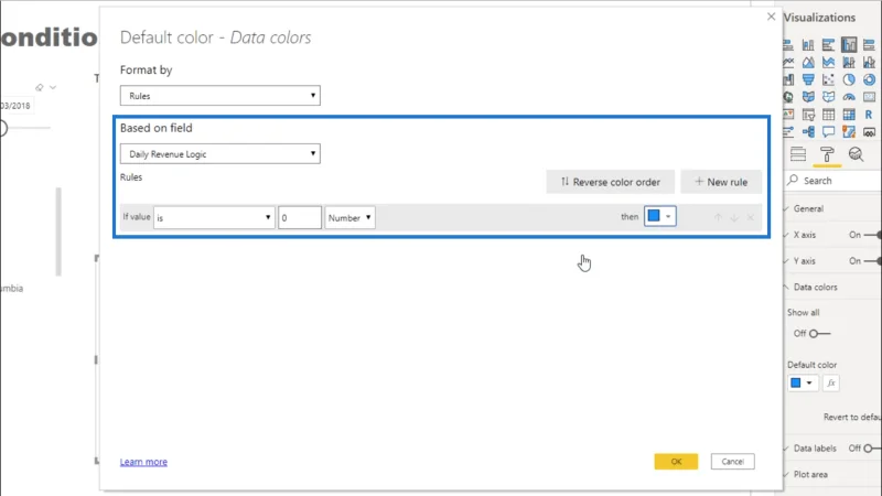 แสดงข้อมูลเชิงลึกที่ไม่ซ้ำใครโดยใช้การจัดรูปแบบตามเงื่อนไขใน LuckyTemplates