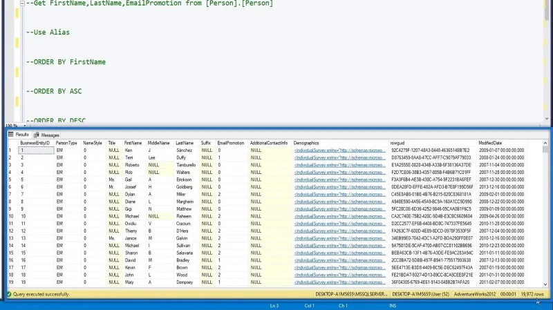 Pernyataan SQL SELECT: Satu Pengenalan