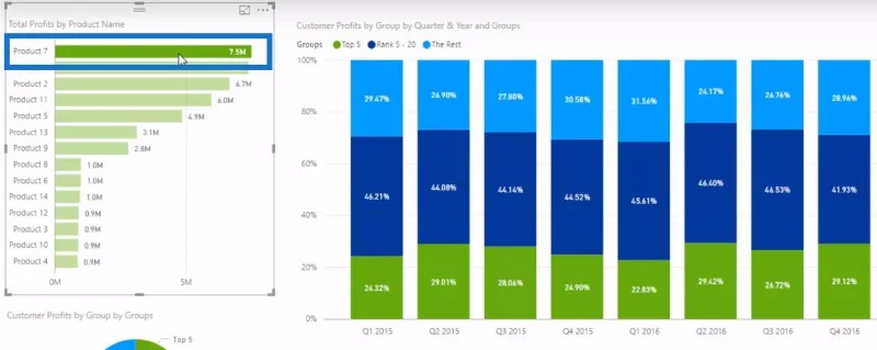 Segmentación dinámica: cómo segmentar clientes en grupos mediante DAX avanzado