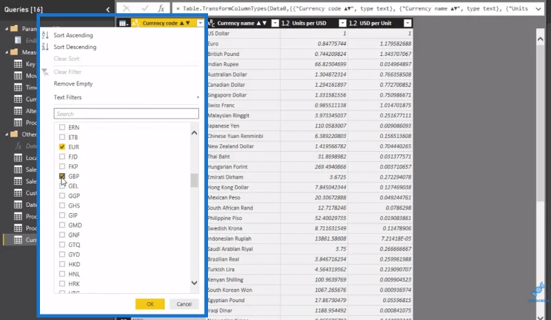 Cara Muat Turun Kadar Pertukaran Dalam LuckyTemplates