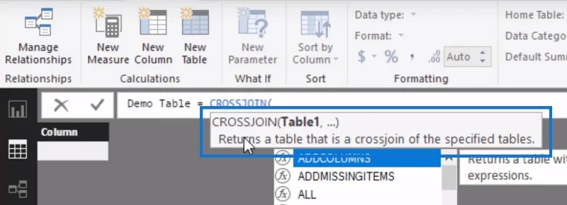 Cara Menggunakan Fungsi CROSSJOIN – Tutorial LuckyTemplates & DAX