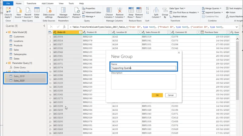 Menyusun Pertanyaan Anda: Tutorial Editor Pertanyaan LuckyTemplates