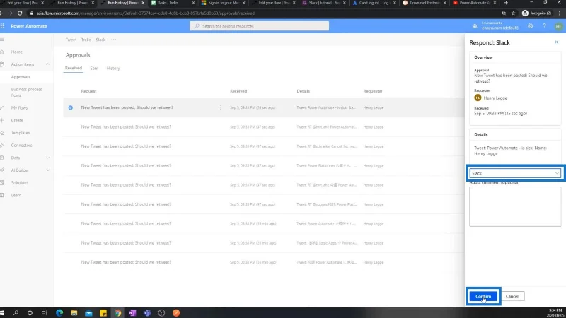 Kelulusan Aliran Microsoft Dengan Pelbagai Pilihan