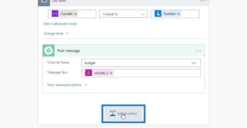 Lakukan Sehingga Kawalan Gelung Dalam Kuasa Automate