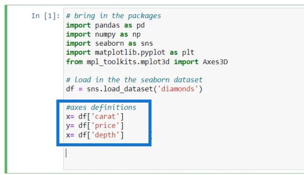 Cipta Plot Scatter 3D Menggunakan Python Dalam LuckyTemplates