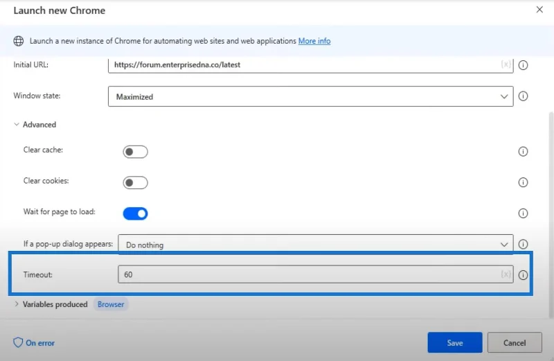 Microsoft Power Automate Desktop: Cara Melancarkan Penyemak Imbas Baharu Secara Automatik