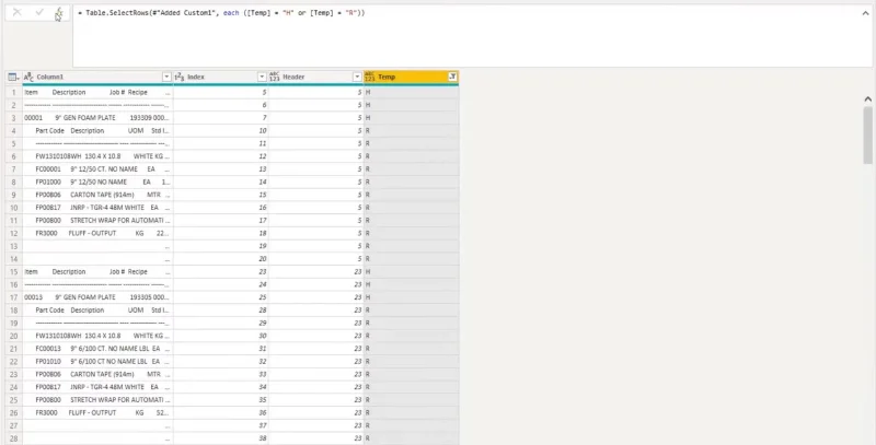 Tutorial Microsoft Power Query Mengenai Cara Membetulkan Isu Lebar Lajur Tetap Campuran