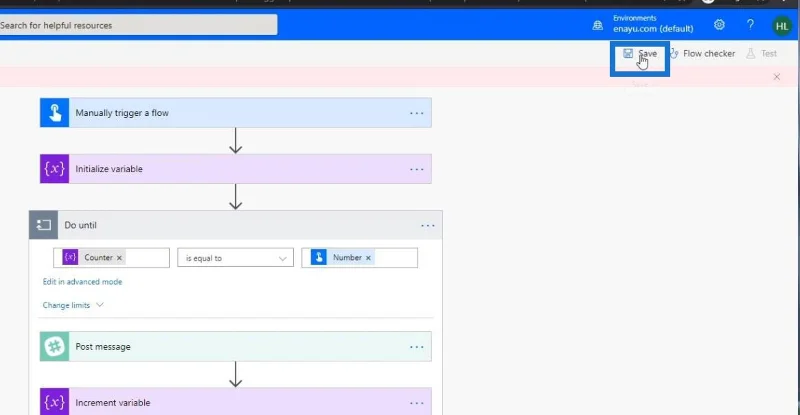 Lakukan Sehingga Kawalan Gelung Dalam Kuasa Automate