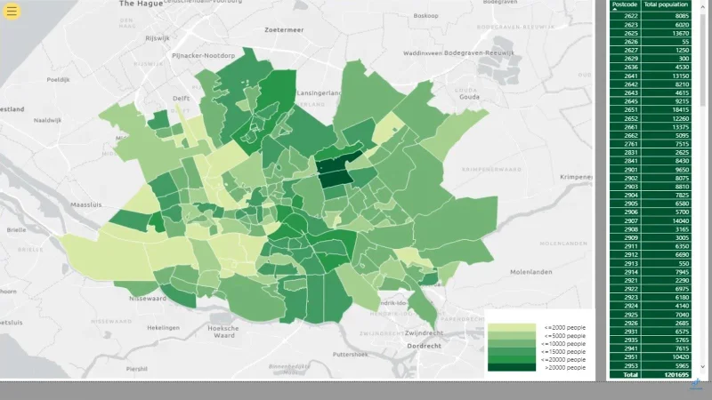 LuckyTemplates Map Visual: een aangepaste legende maken en toevoegen in LuckyTemplates