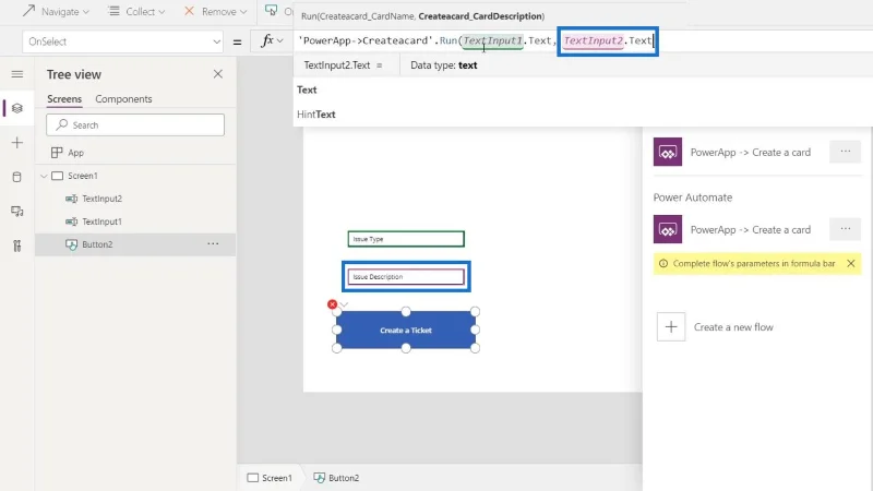 Penyepaduan PowerApps Dalam Microsoft Power Automate