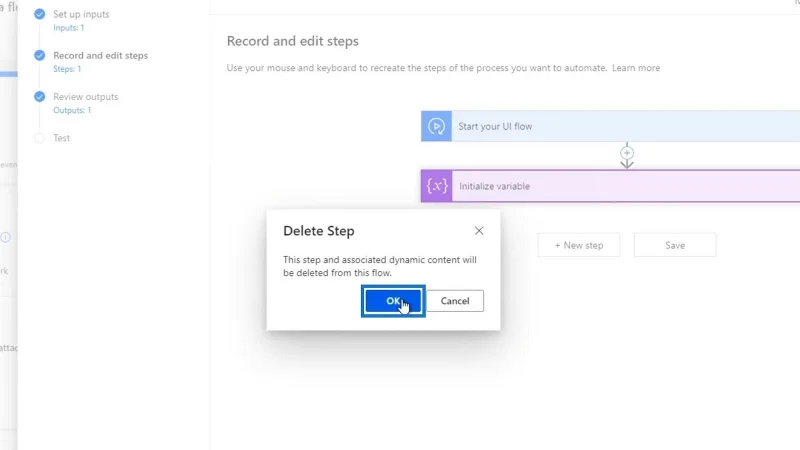 Input Aliran UI Dalam Microsoft Power Automate