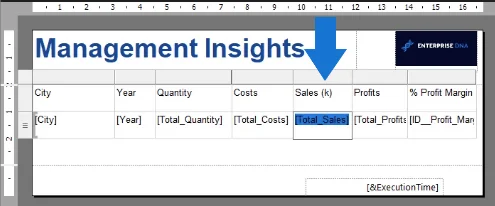 Cara Memformat Data Dalam Pembina Laporan