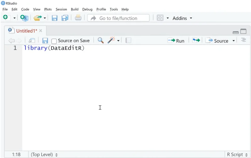 Edit Data Dalam R Menggunakan Pakej DataEditR
