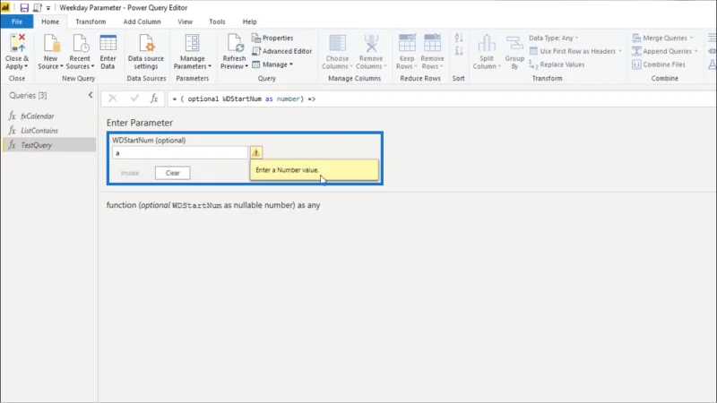 Fungsi M Untuk Jadual Tarikh – Cara Menambah Parameter Dalam Editor Pertanyaan