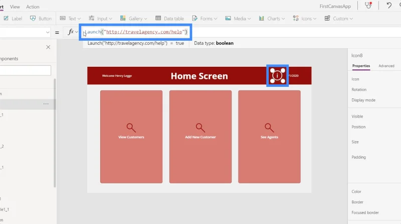 Fungsi Pelancaran PowerApps: Cara Melancarkan Perkhidmatan Lain Dari Apl Anda