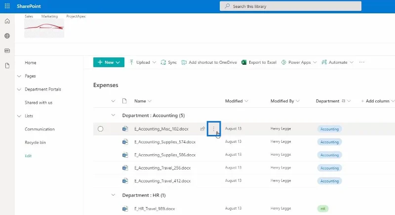 Platform SharePoint: Ciri Rangkaian Sosial