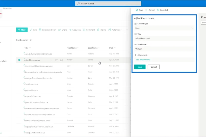 รายการ SharePoint: การแก้ไขรายการเดียวและหลายรายการ