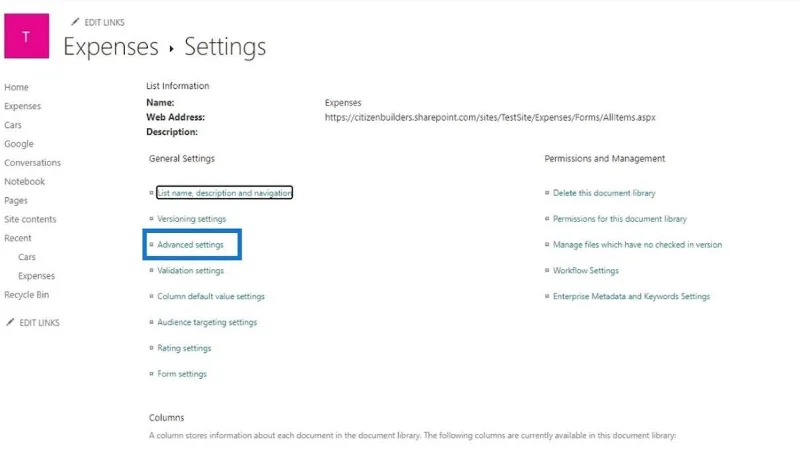 Tetapan Pustaka Tapak SharePoint |  Gambaran keseluruhan