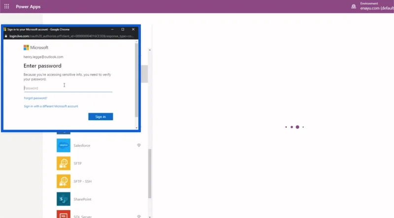 Persediaan Persekitaran Power Apps: Sambung Ke OneDrive & Google Drive