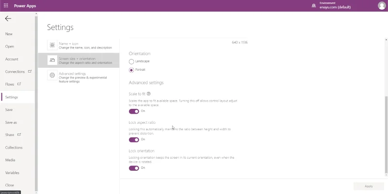 Asas Power Apps: Kefungsian Asas Dan Penyesuaian