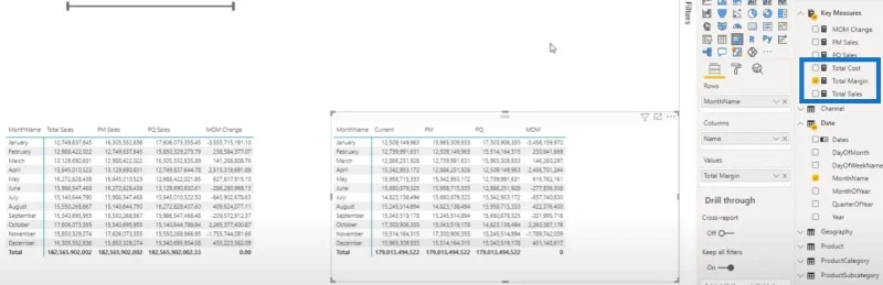 Use el editor tabular para crear grupos de cálculo en LuckyTemplates