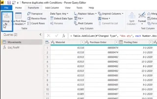 LuckyTemplates Power Query: removendo linhas duplicadas