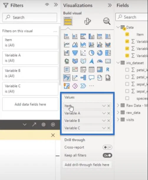 Cara Membuat Plot Koordinat Selari Dalam Python