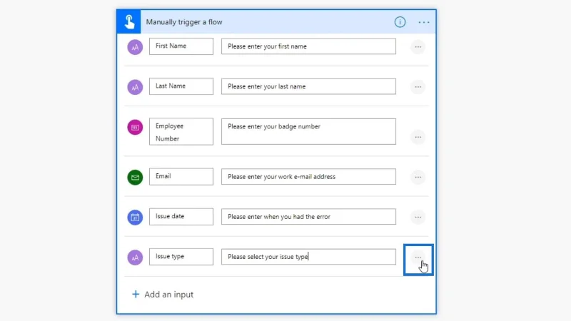 Input Aliran Kerja Dalam Microsoft Power Automate