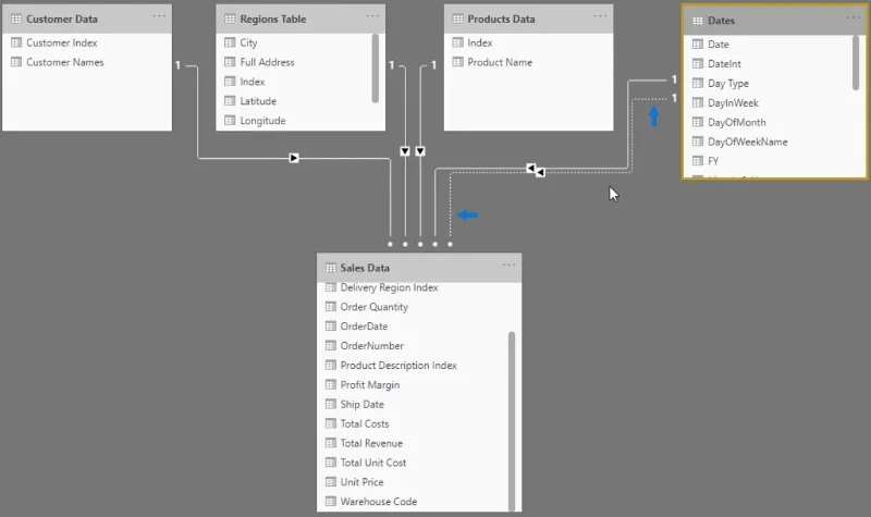 Berechnete Tabelle und Spalte im Tabelleneditor 3