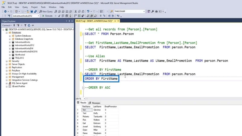 Pernyataan SQL SELECT: Satu Pengenalan