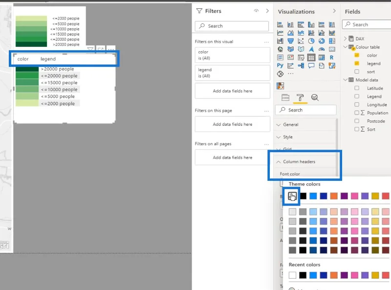 LuckyTemplates Map Visual: een aangepaste legende maken en toevoegen in LuckyTemplates