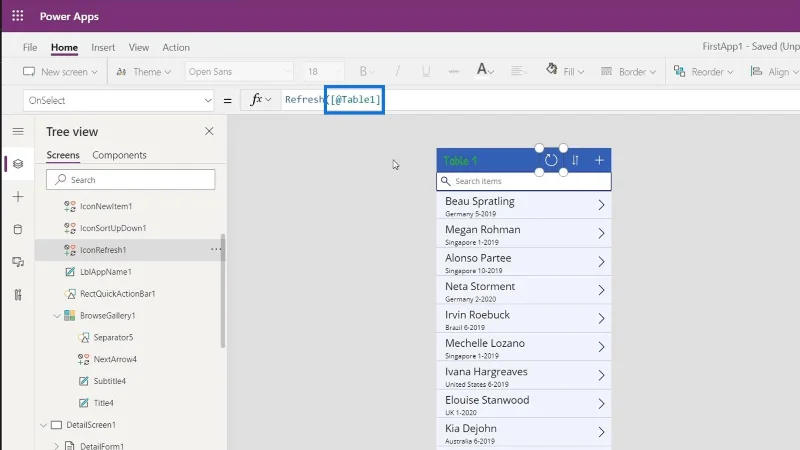 Fungsi Dan Formula PowerApps |  Satu Pengenalan