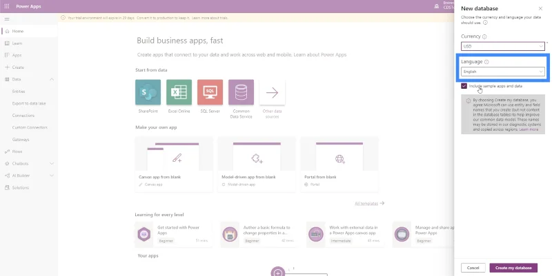 PowerApps CDS: Memahami Asas Dan Persediaan Persekitaran