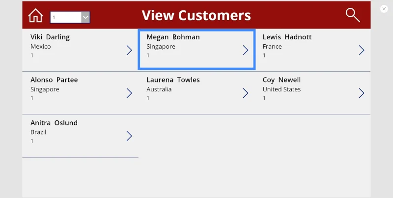 Skrin Butiran MS Power Apps Dan Skrin Borang